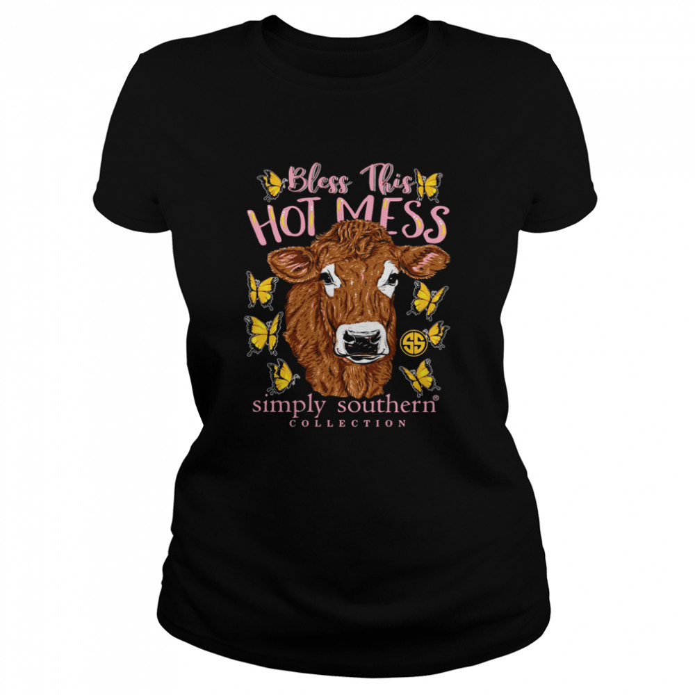 Bless This Hot Mess Simply Southern Collection  Classic Women's T-shirt