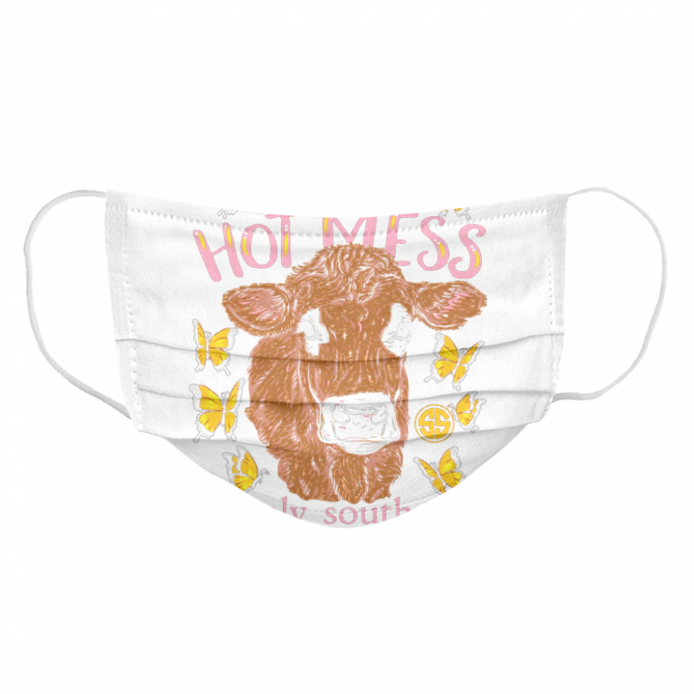 Bless This Hot Mess Simply Southern Collection  Cloth Face Mask