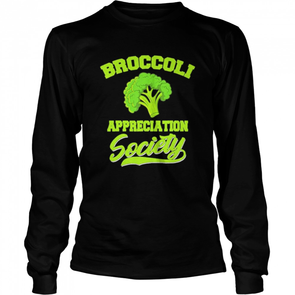 Broccoli appreciation society  Long Sleeved T-shirt