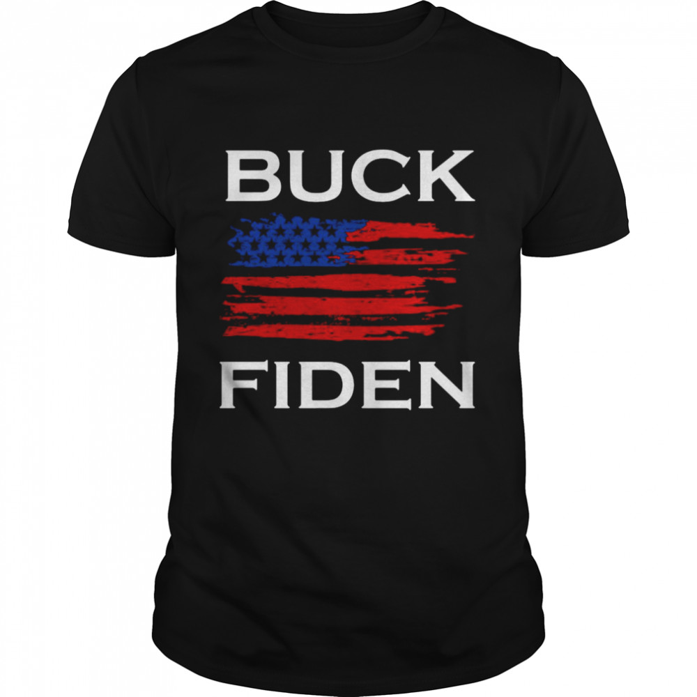 Buck Fiden American Flag shirt