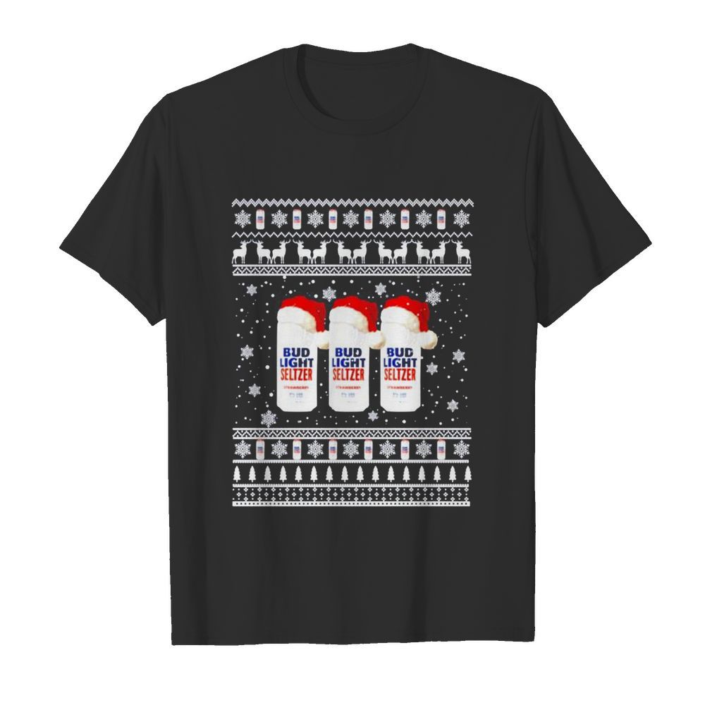 Bud Light seltzer christmas shirt