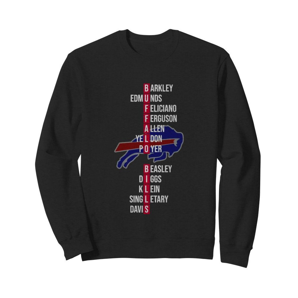 Buffalo Bills Barkley Edmunds Feliciano Ferguson Allen  Unisex Sweatshirt