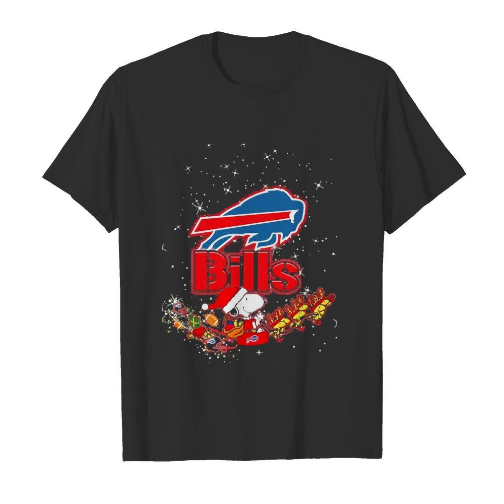 Buffalo Bills Snoopy Christmas shirt