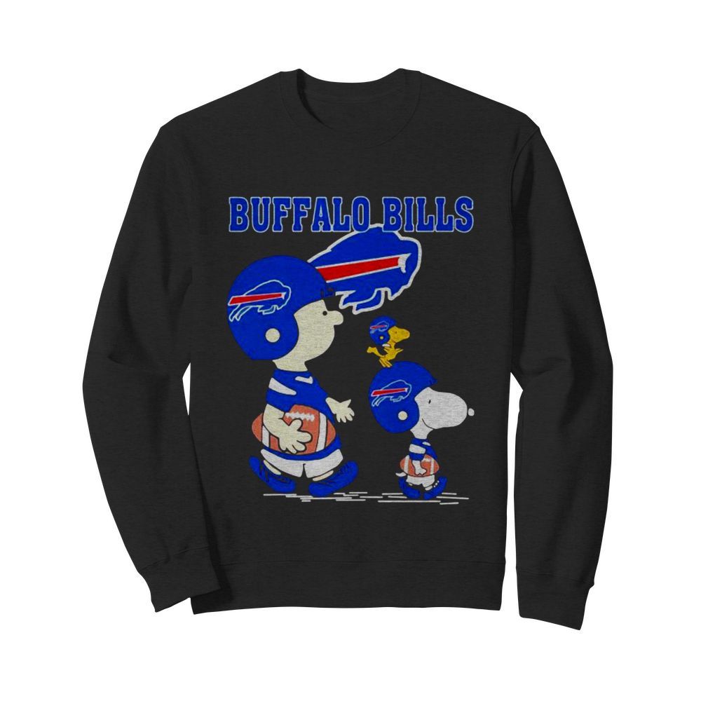 Buffalo Bills Snoopy Woodstock Football  Unisex Sweatshirt