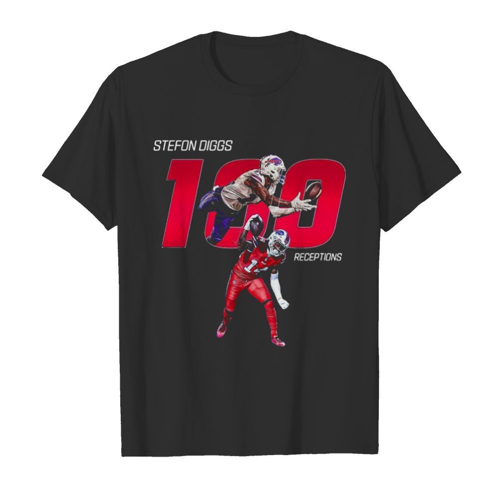 Buffalo Bills Stefon Diggs 100 Receptions shirt