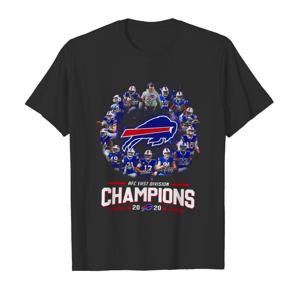 Buffalo Bills Team Afc East Division Champions 2020 Signatures shirt