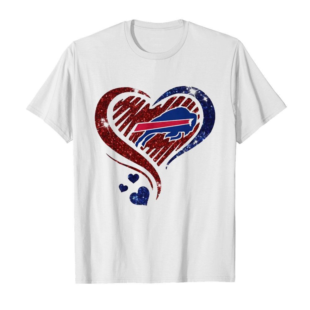 Buffalo bills love heart  Classic Men's T-shirt