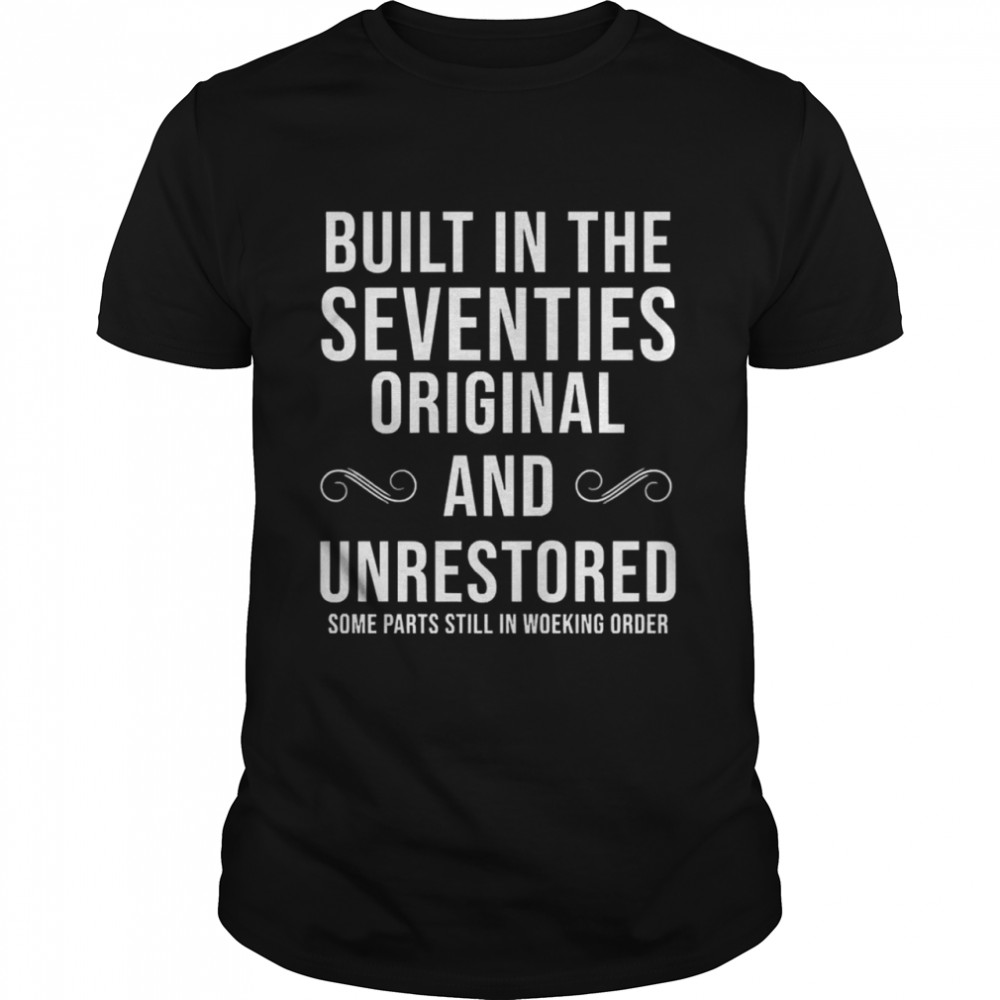 Built in the seventies original and unrestored some parts still in working order  Classic Men's T-shirt