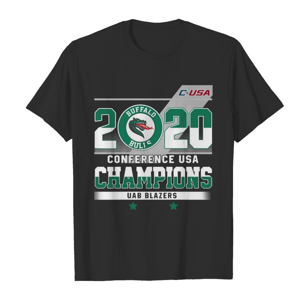 C USA 2020 buffalo bulls conference USA champions UAB Blazers shirt