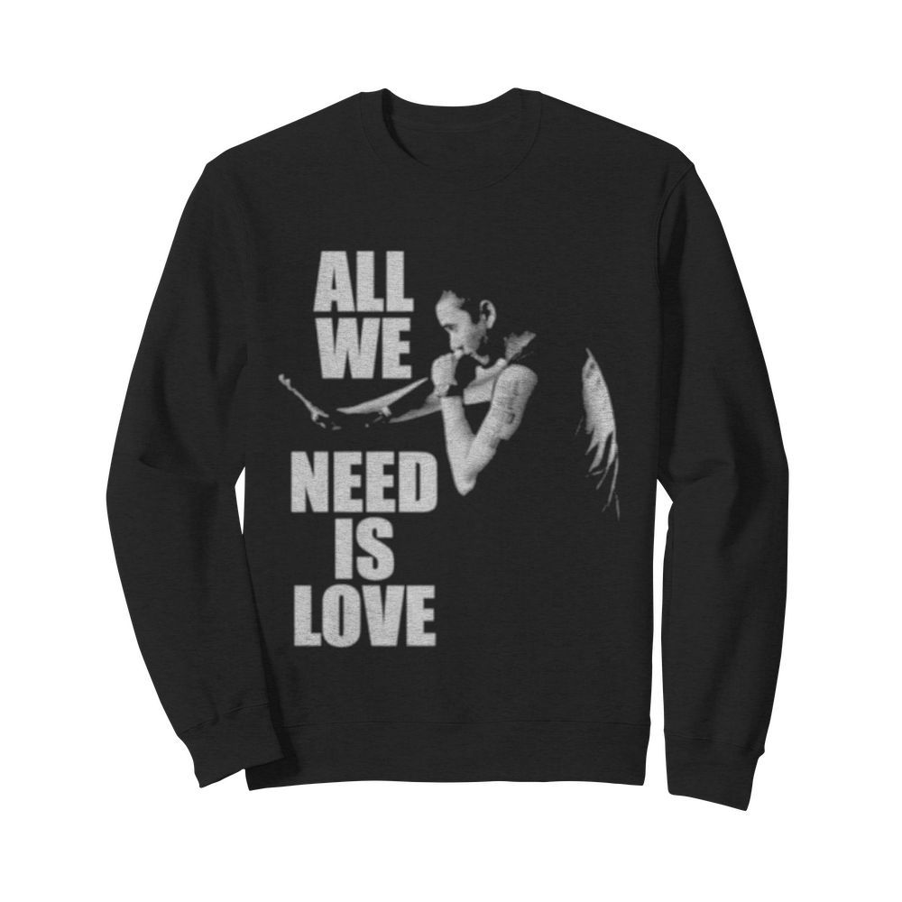 Canserbero all we need is love  Unisex Sweatshirt