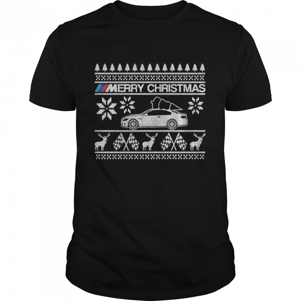 Car BMW M Merry Ugly Christmas Sweater shirt