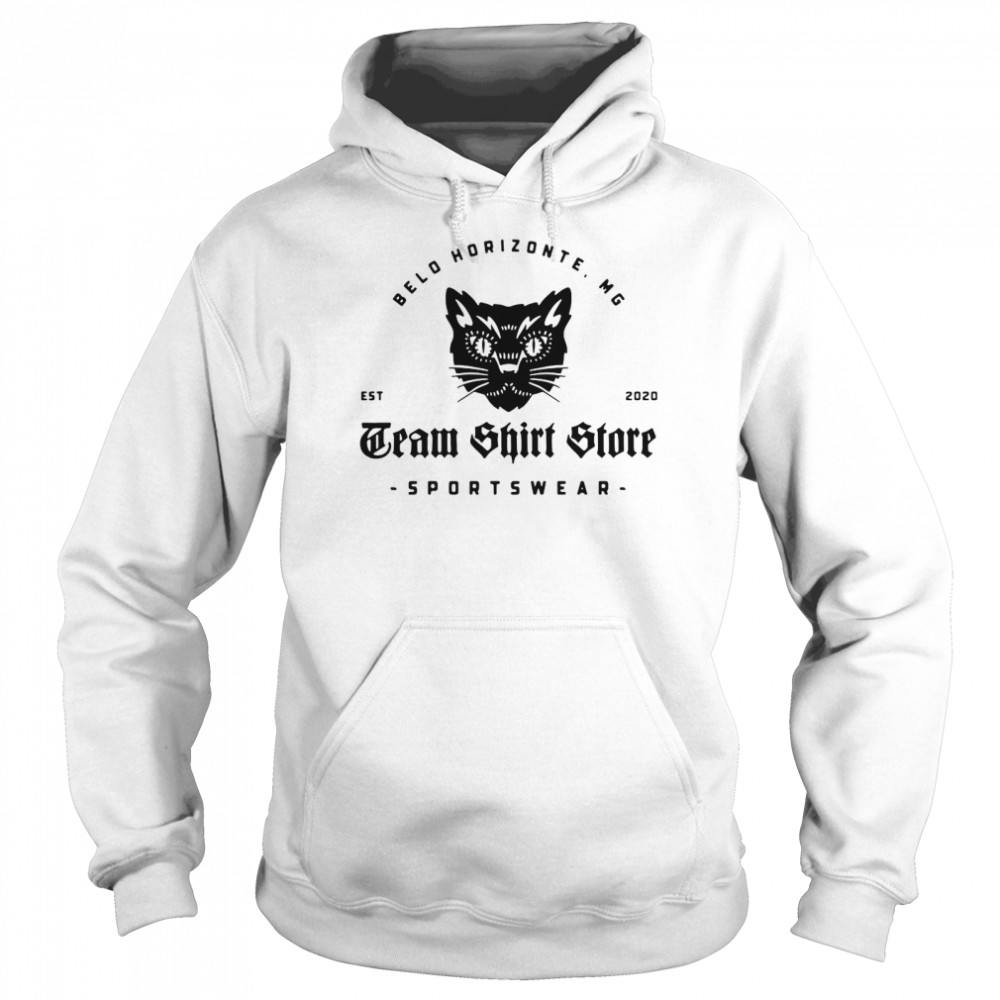 Cat Belo Horizonte Mg Tram Shirt Store Sportswear  Unisex Hoodie