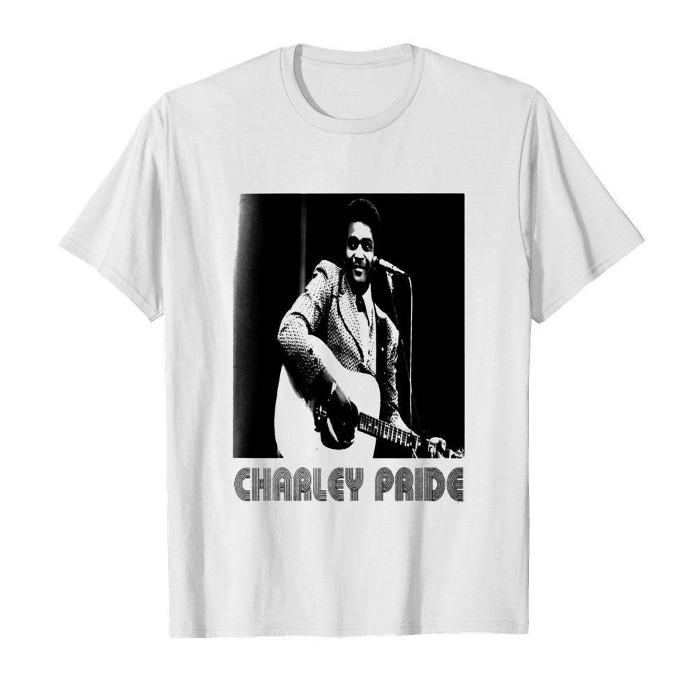 Charley Pride playing guitar shirt