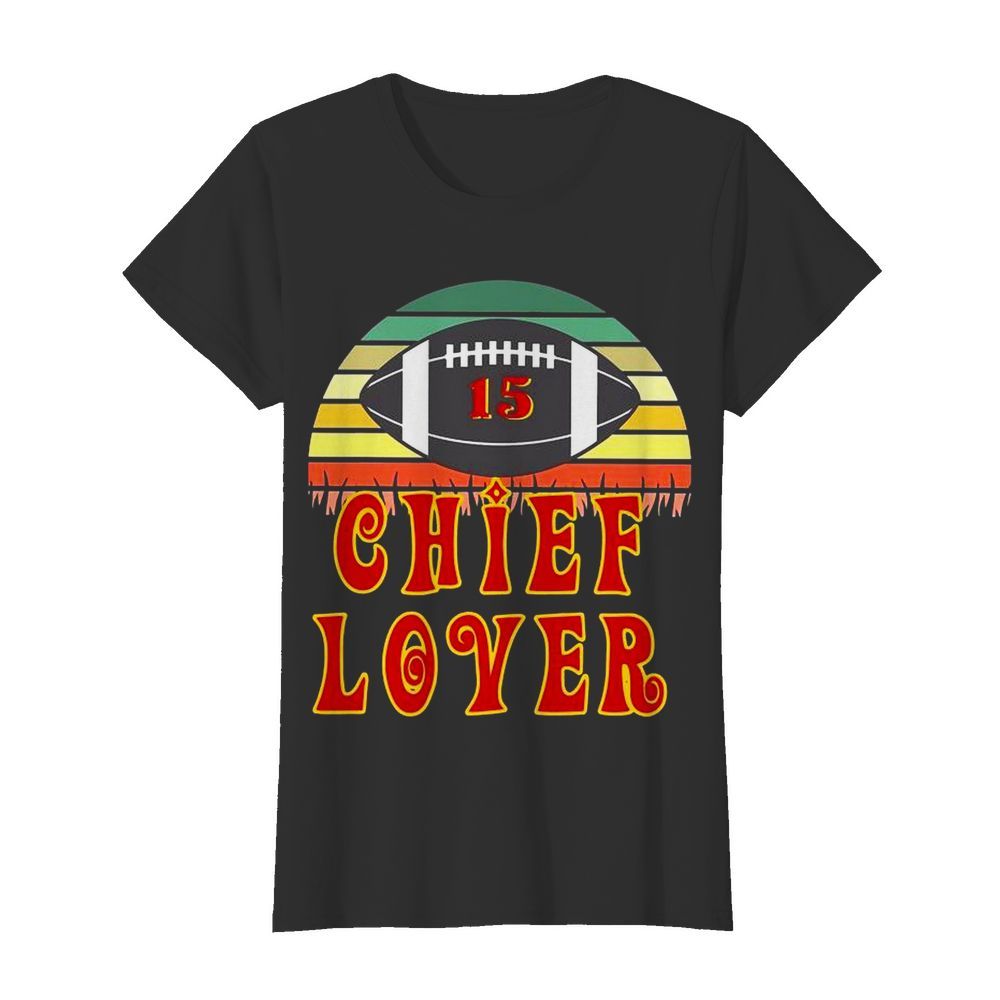 Chief Lover Kansas City Football Christmas Pajamas Holiday  Classic Women's T-shirt