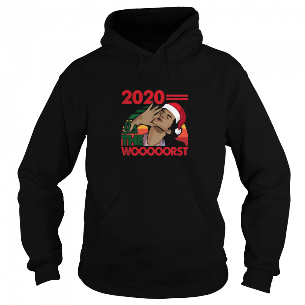 Christmas Jean Ralphio 2020 is the worst vintage  Unisex Hoodie