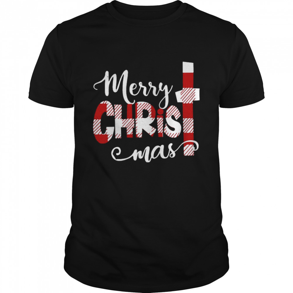 Christmas Shirt Buffalo Plaid Merry Christmas shirt