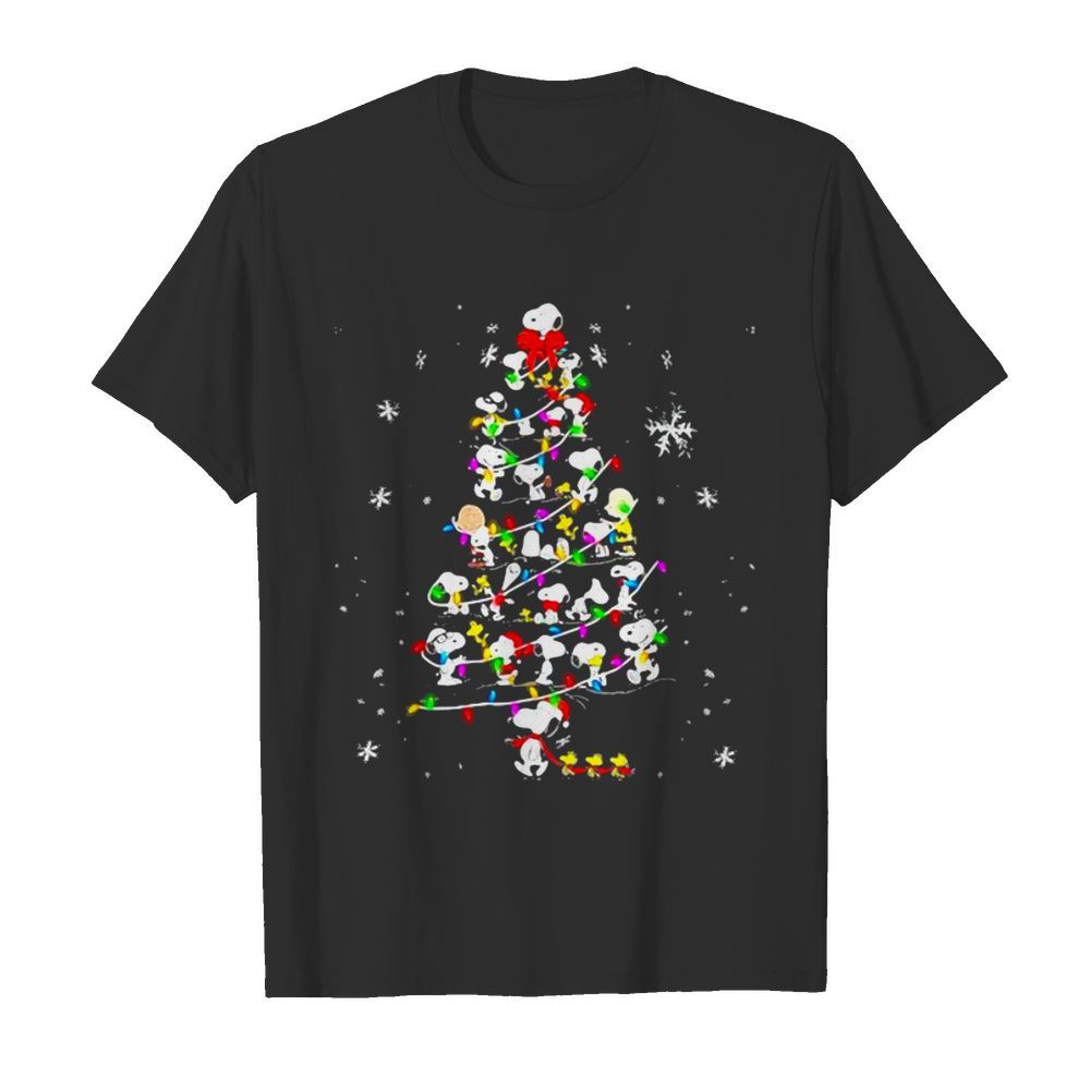 Christmas Tree Snoopy Peanuts Merry Xmas shirt