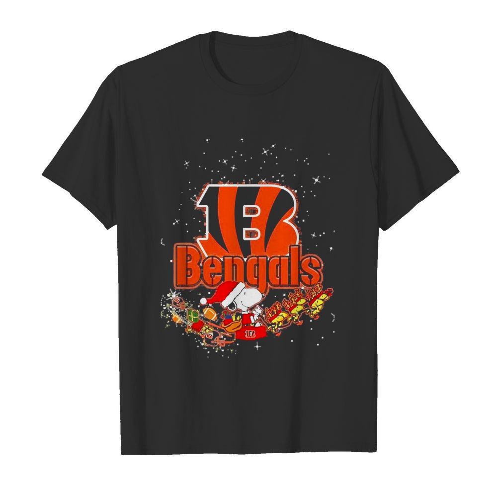 Cincinnati Bengals Snoopy Christmas shirt