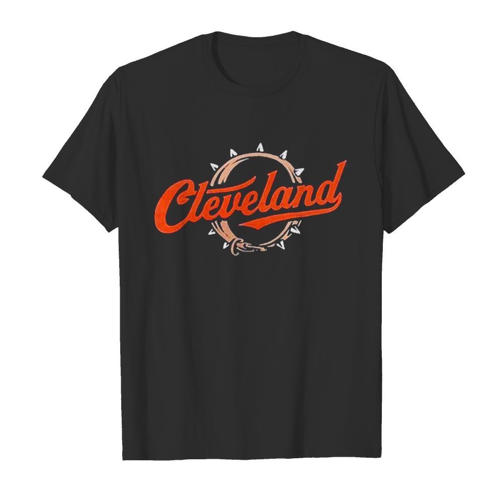 Cleveland Football Script Collar shirt