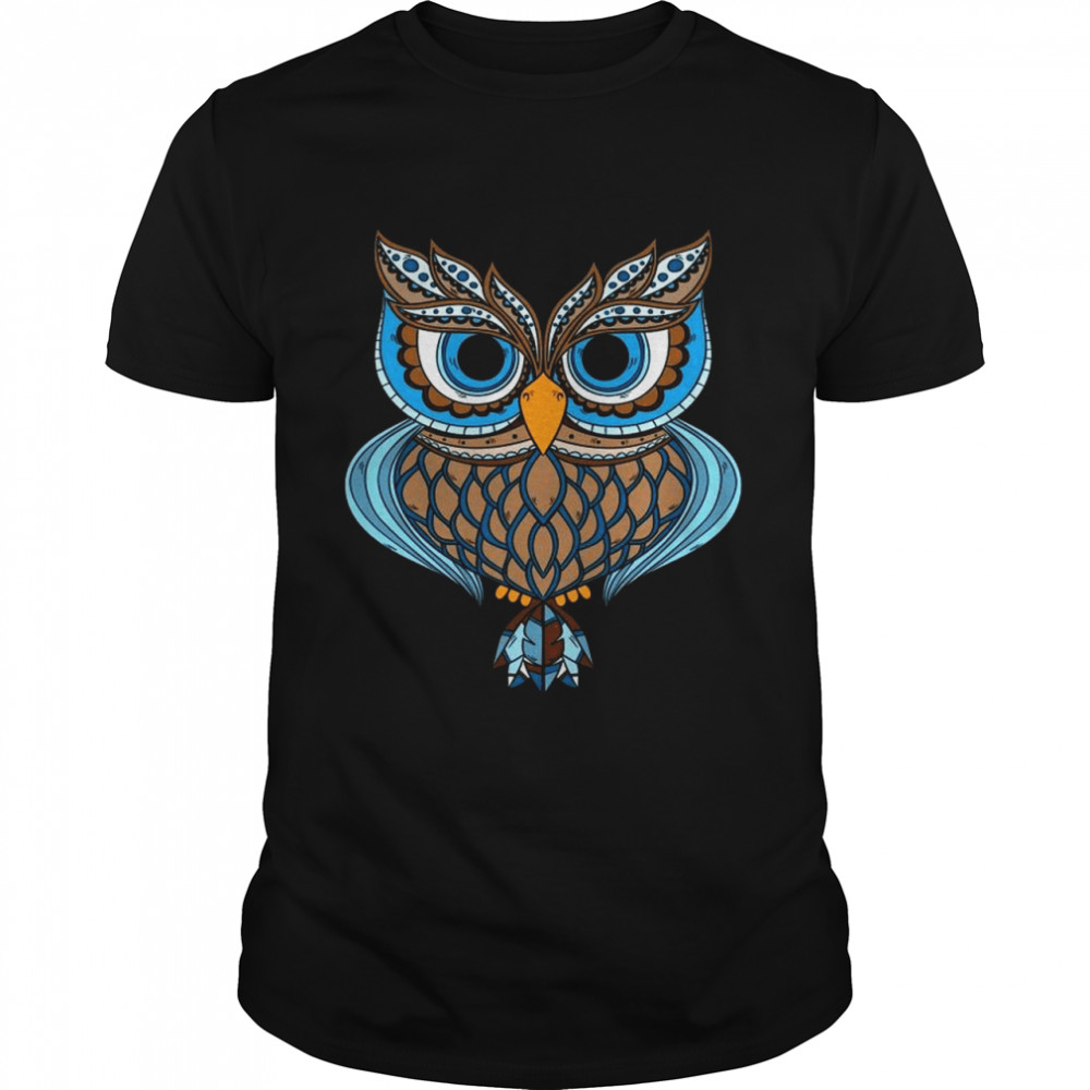 Colorful Owl Fashion shirt