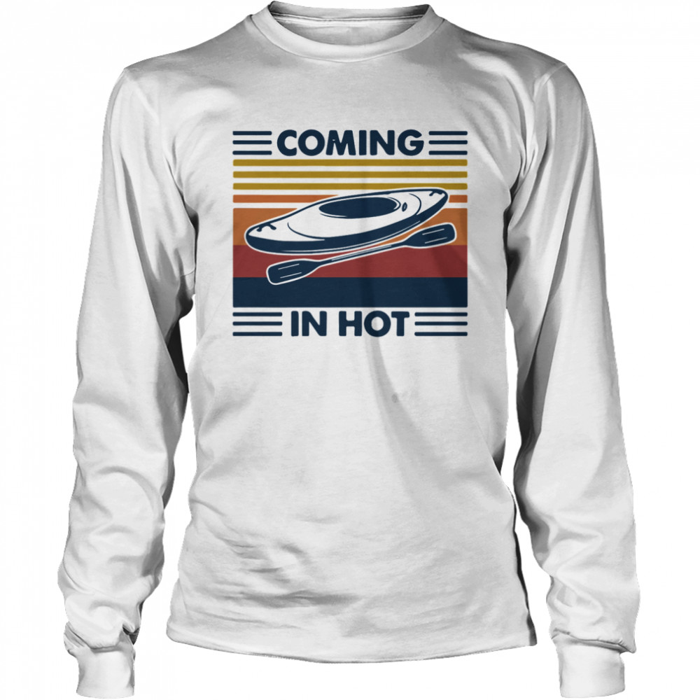 Coming In Hot Vintage  Long Sleeved T-shirt