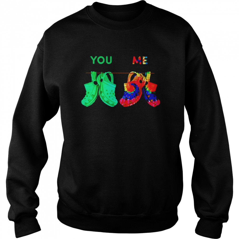 Crocs Hippie You and me  Unisex Sweatshirt