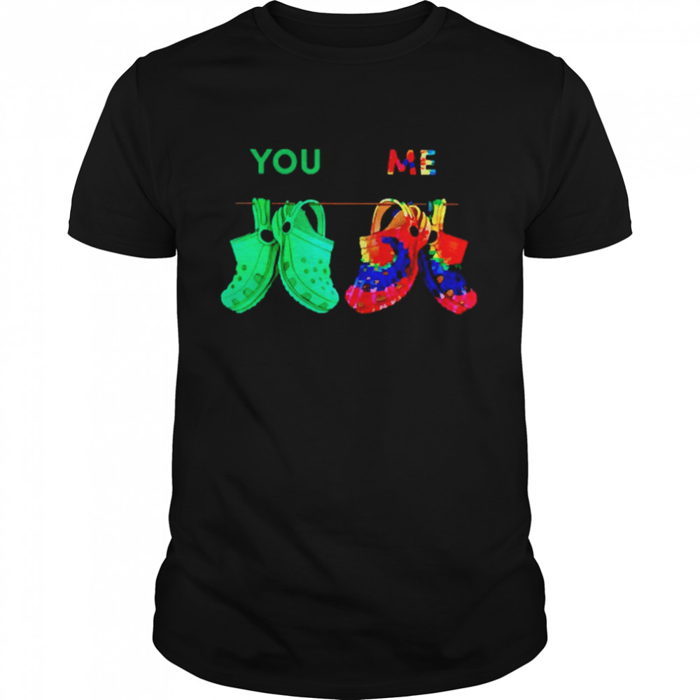 Crocs Hippie You and me  Classic Men's T-shirt