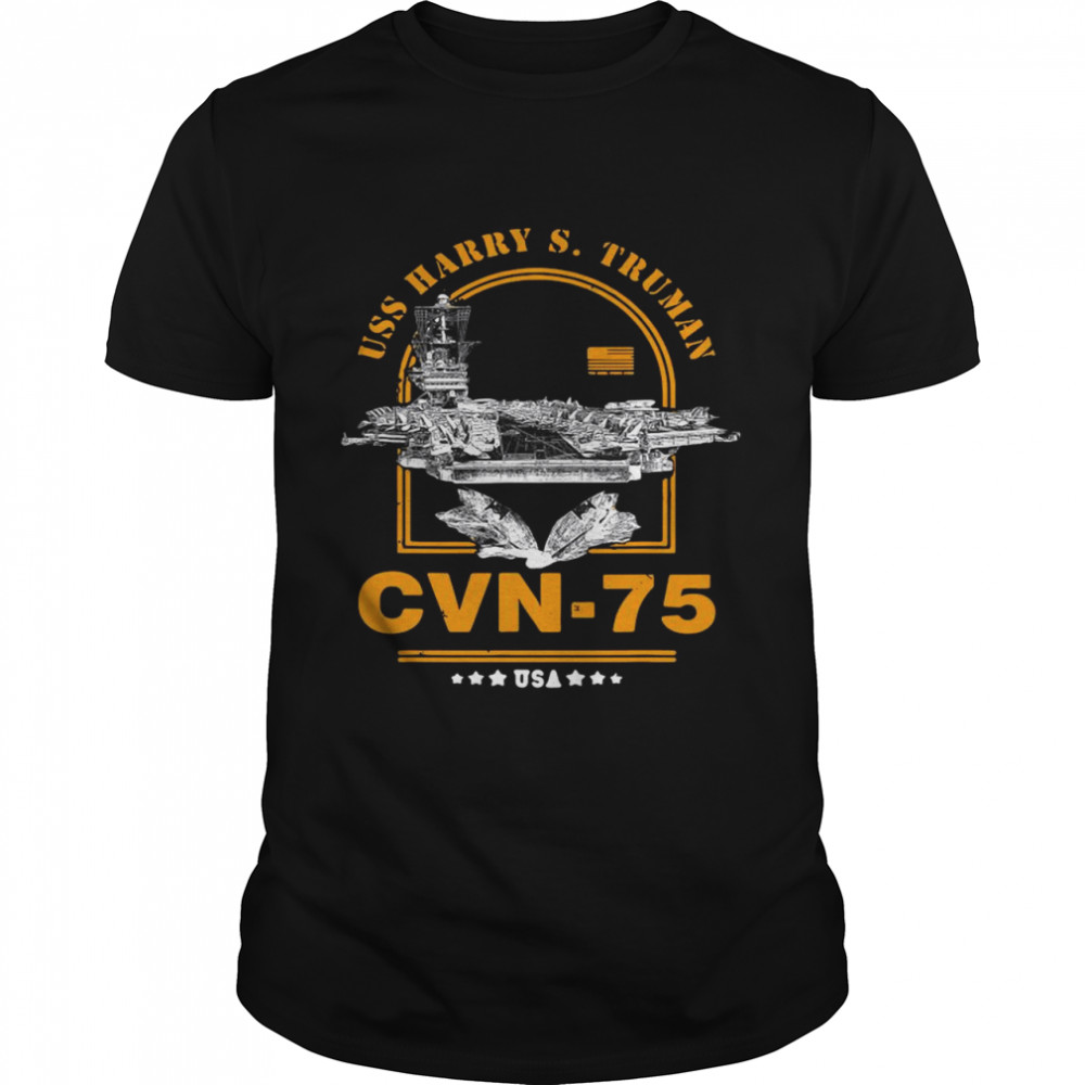 Cvn-75 Uss Harry S. Truman USA  Classic Men's T-shirt