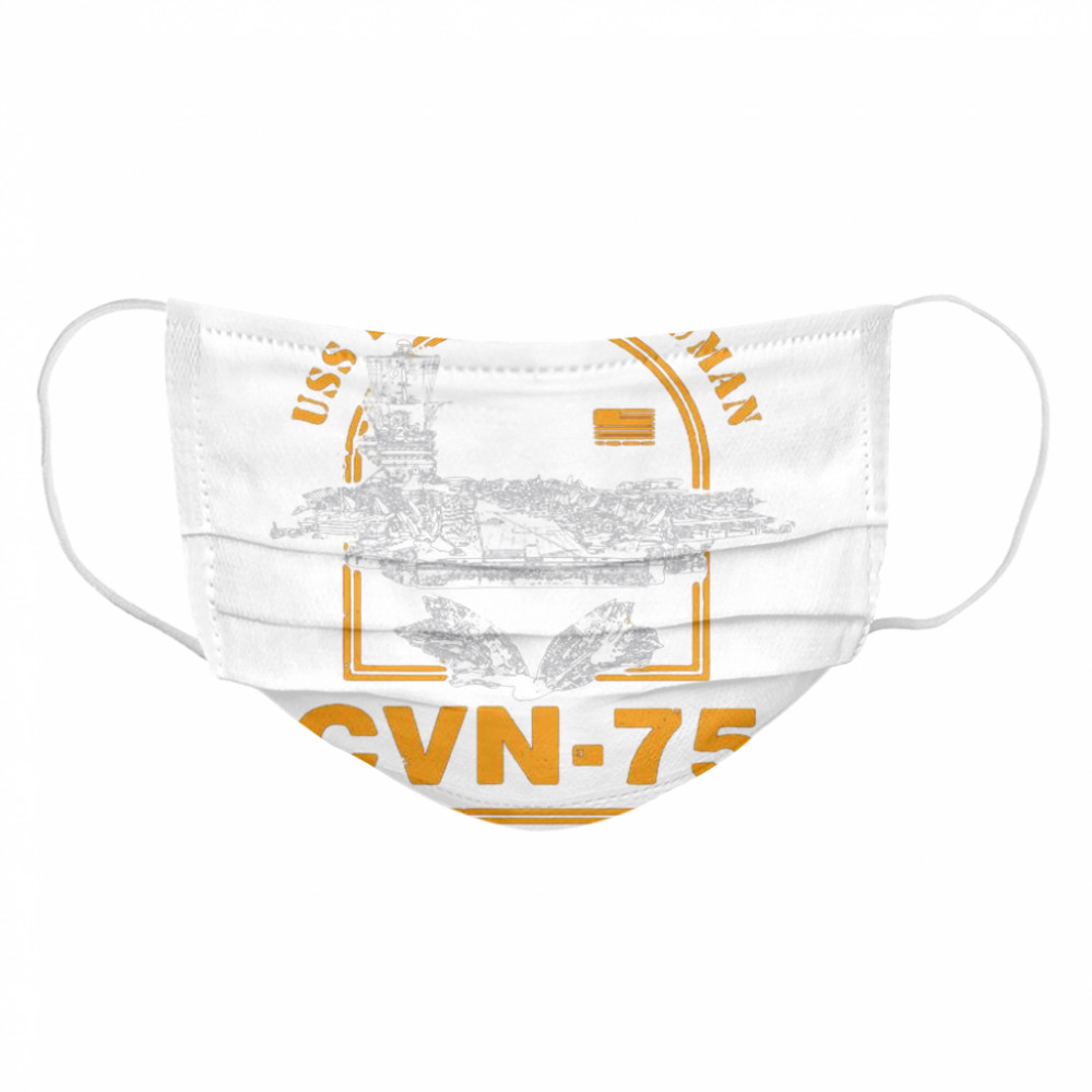 Cvn-75 Uss Harry S. Truman USA  Cloth Face Mask