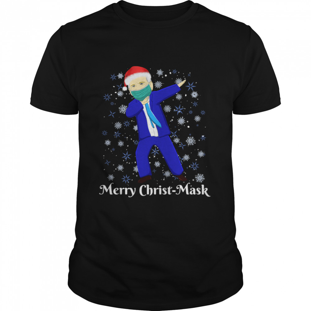 Dabbing Biden Merry Christmask Christmas 2020 Family shirt