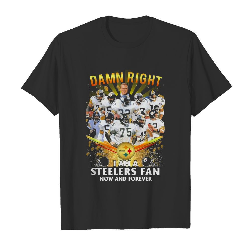 Damn Right I Am A Pittsburgh Steelers Fan Now And Forever  Classic Men's T-shirt