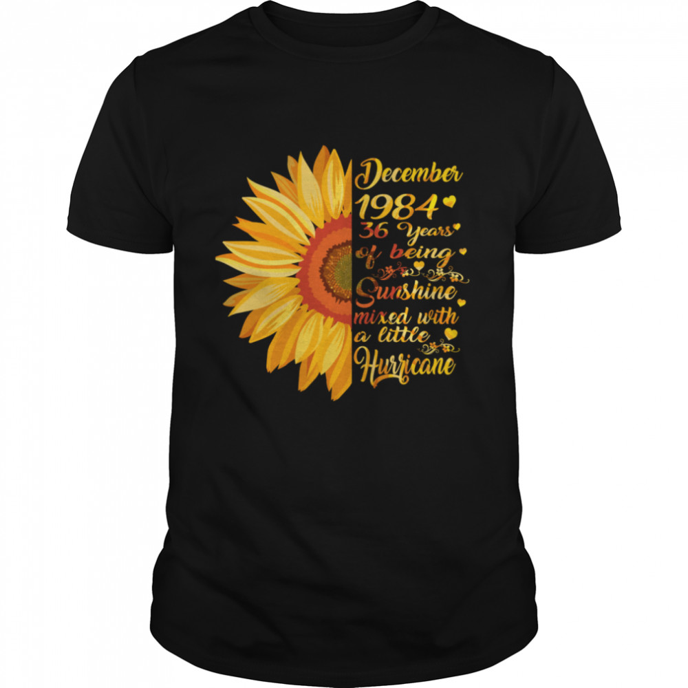 December Girls 1984 Sunflower shirt