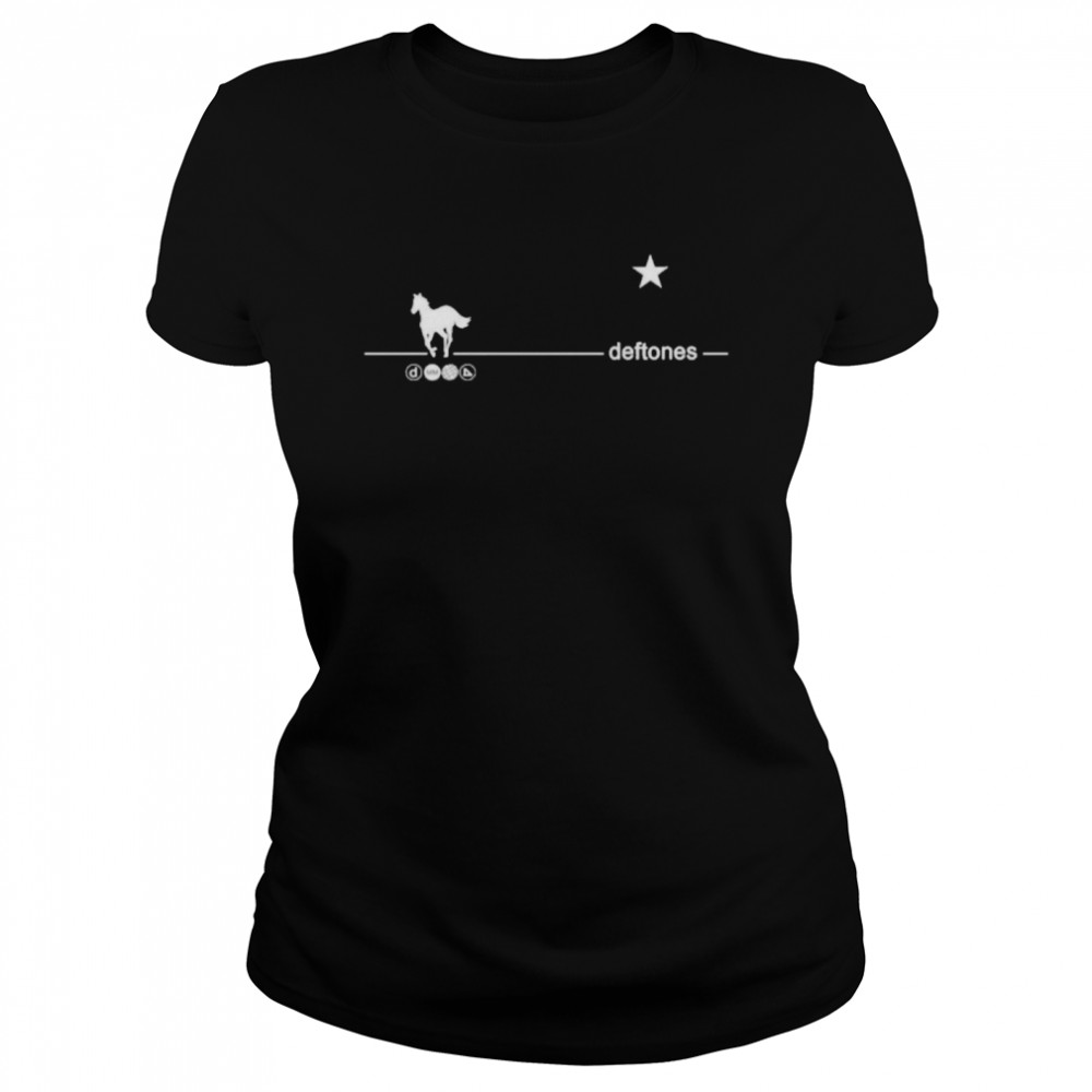 Deftones merch white pony 20th anniversary  Classic Women's T-shirt