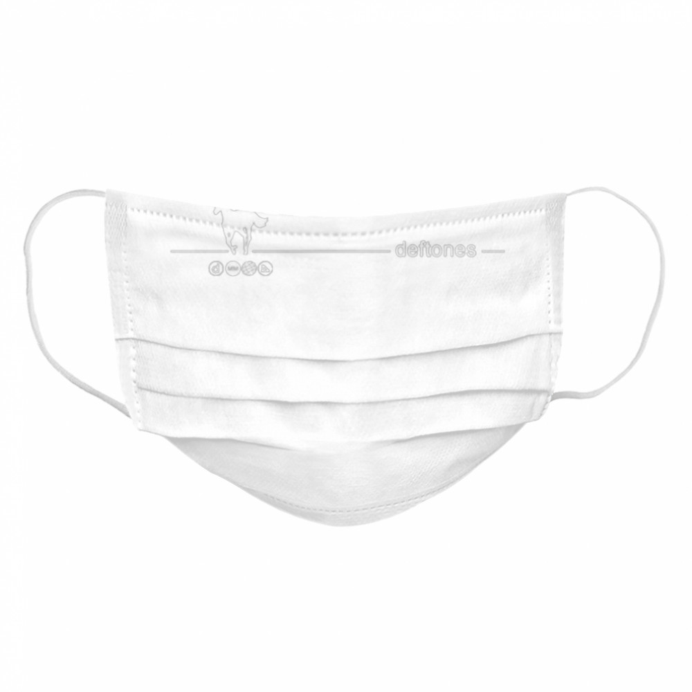 Deftones merch white pony 20th anniversary  Cloth Face Mask