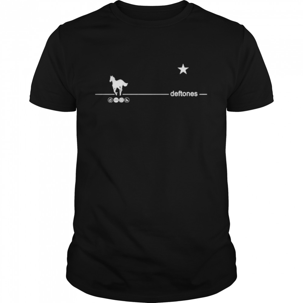 Deftones merch white pony 20th anniversary shirt