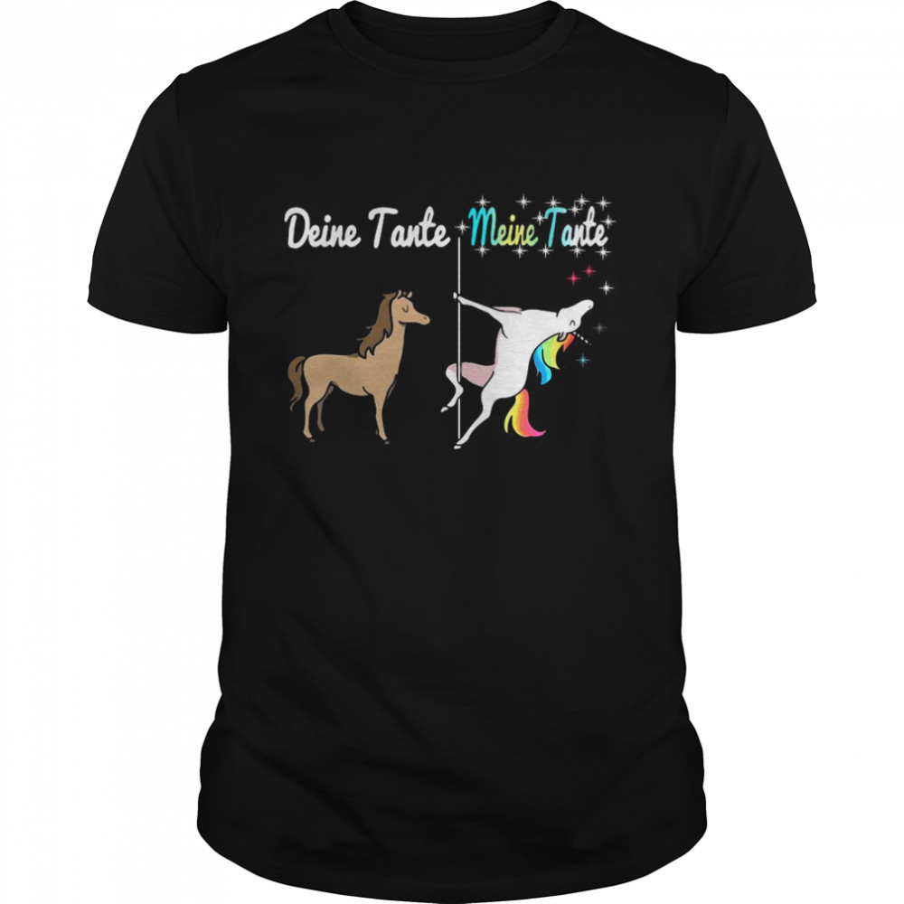 Deine Tante Meine Tante Unicorn shirt