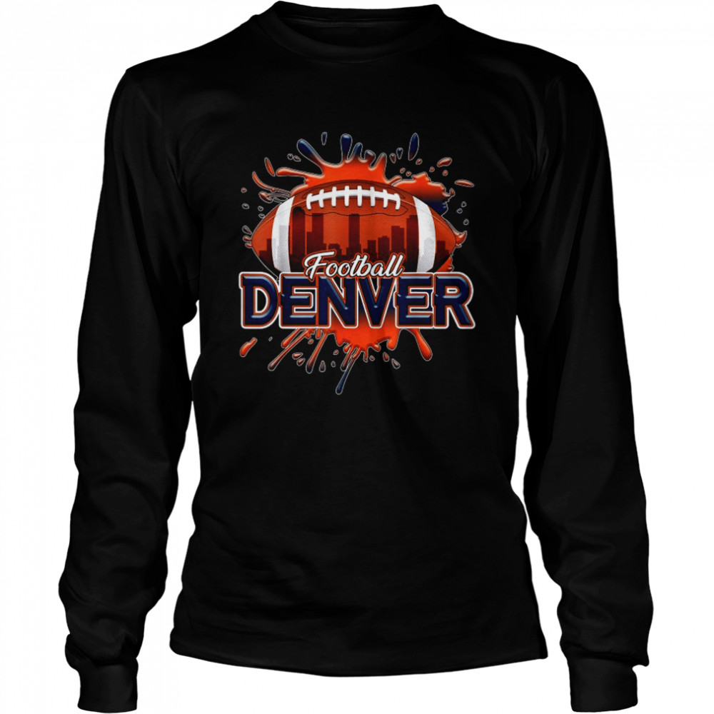 Denver Football  Long Sleeved T-shirt