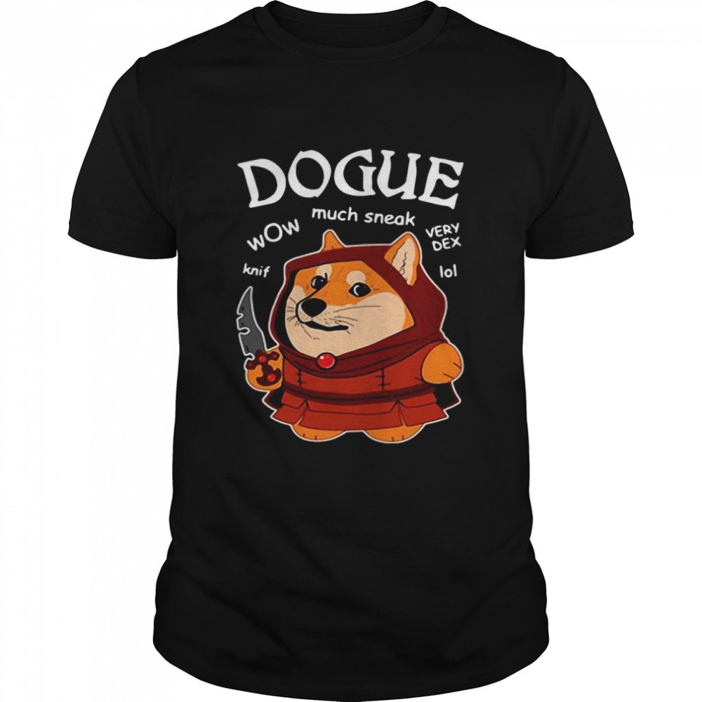 Dogue Wow Much Sneak Very Dex Knif Lol Corgi shirt