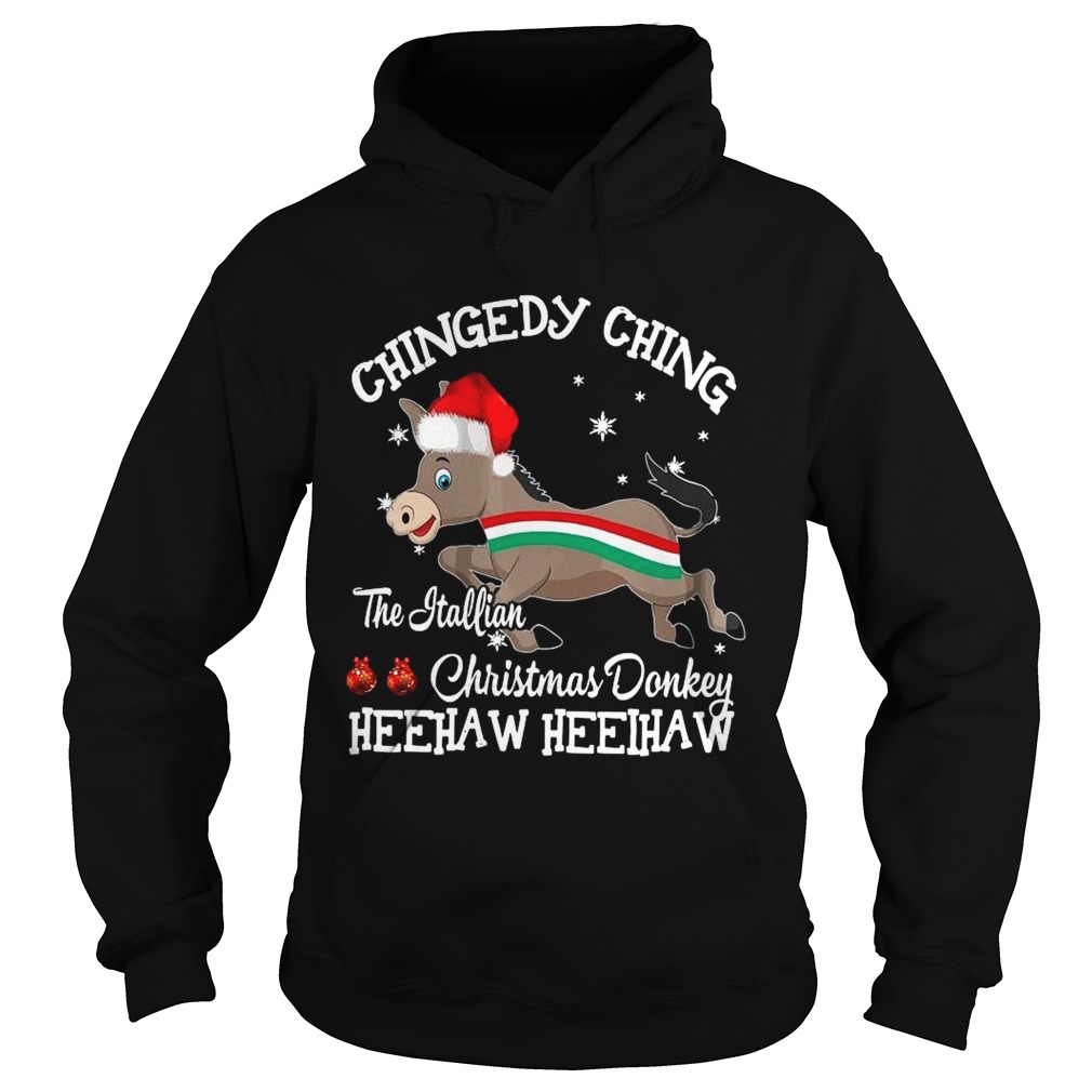 Dominick The Christmas Donkey Italian Christmas Donkey  Hoodie