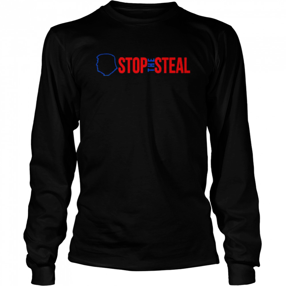 Donald trump stop the steal  Long Sleeved T-shirt