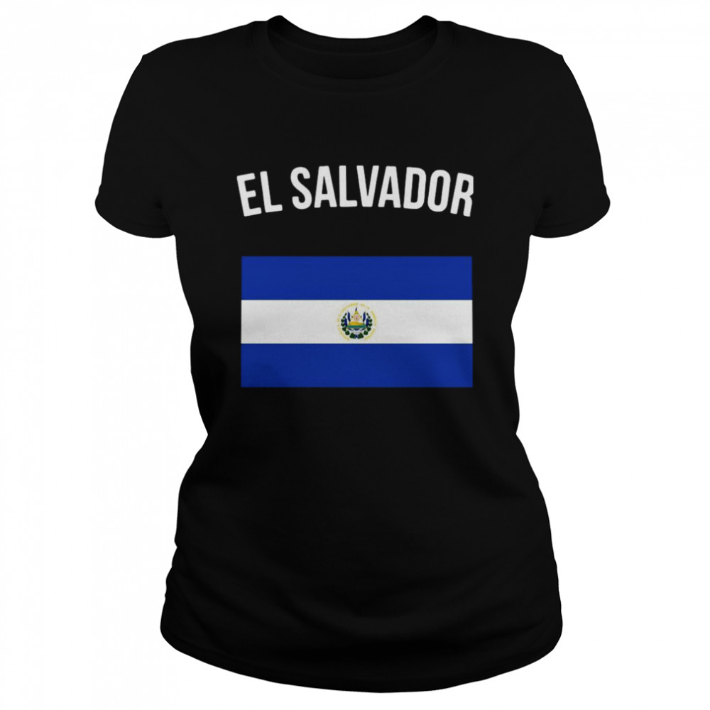 El Salvador Salvadoran Flag  Classic Women's T-shirt