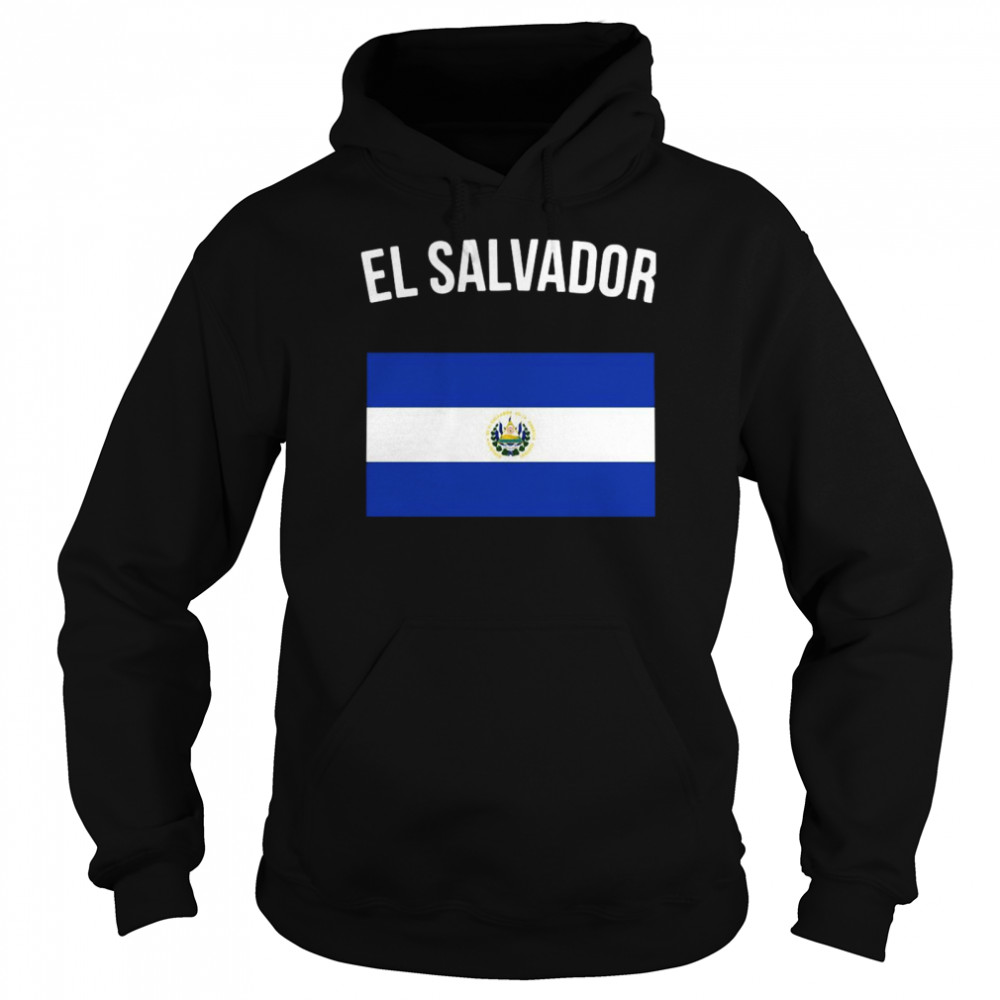 El Salvador Salvadoran Flag  Unisex Hoodie