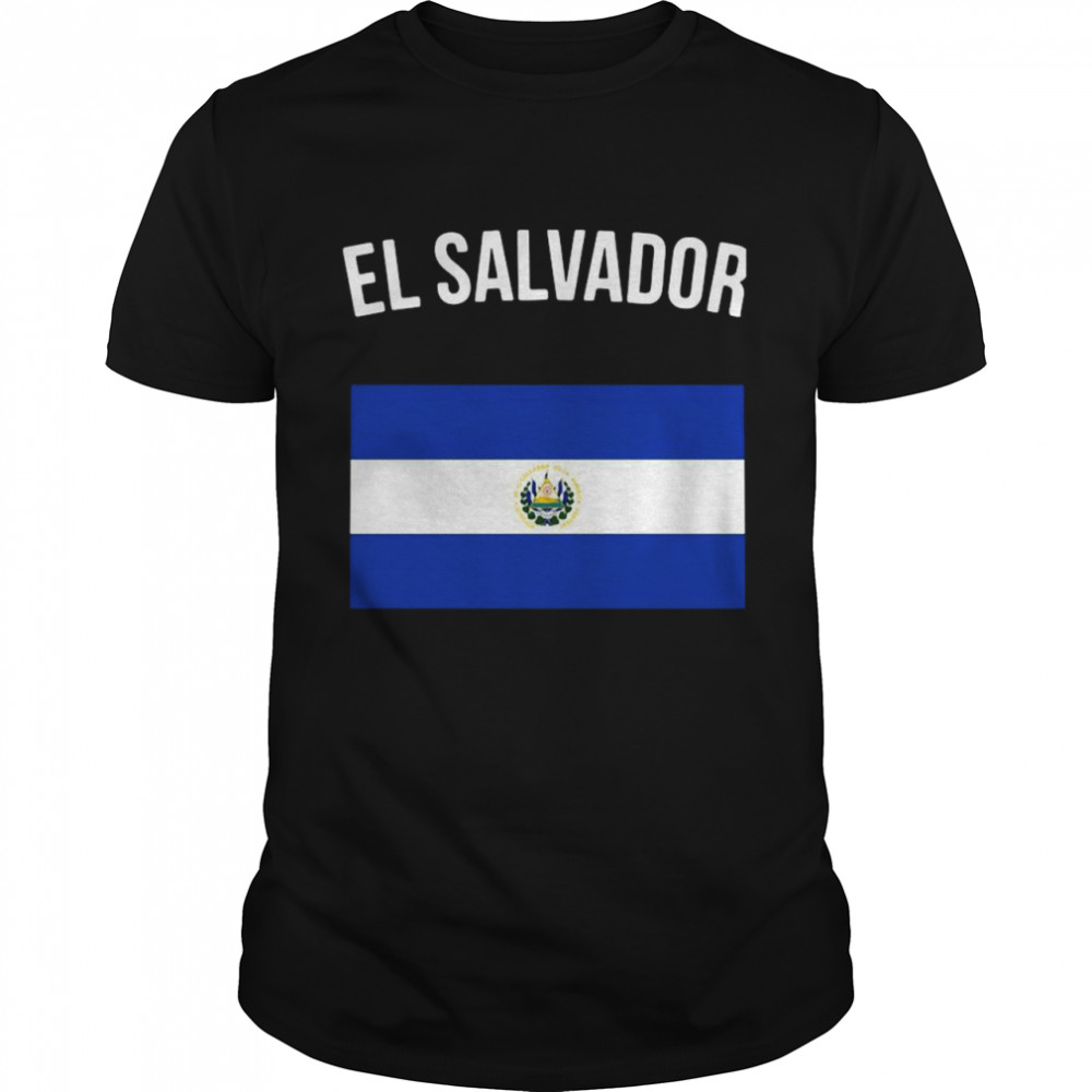 El Salvador Salvadoran Flag  Classic Men's T-shirt