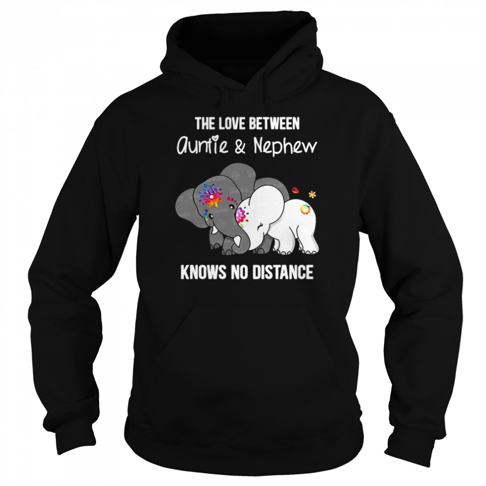 Elephant The Love Between Auntie And Nephew Knows No Distance  Unisex Hoodie