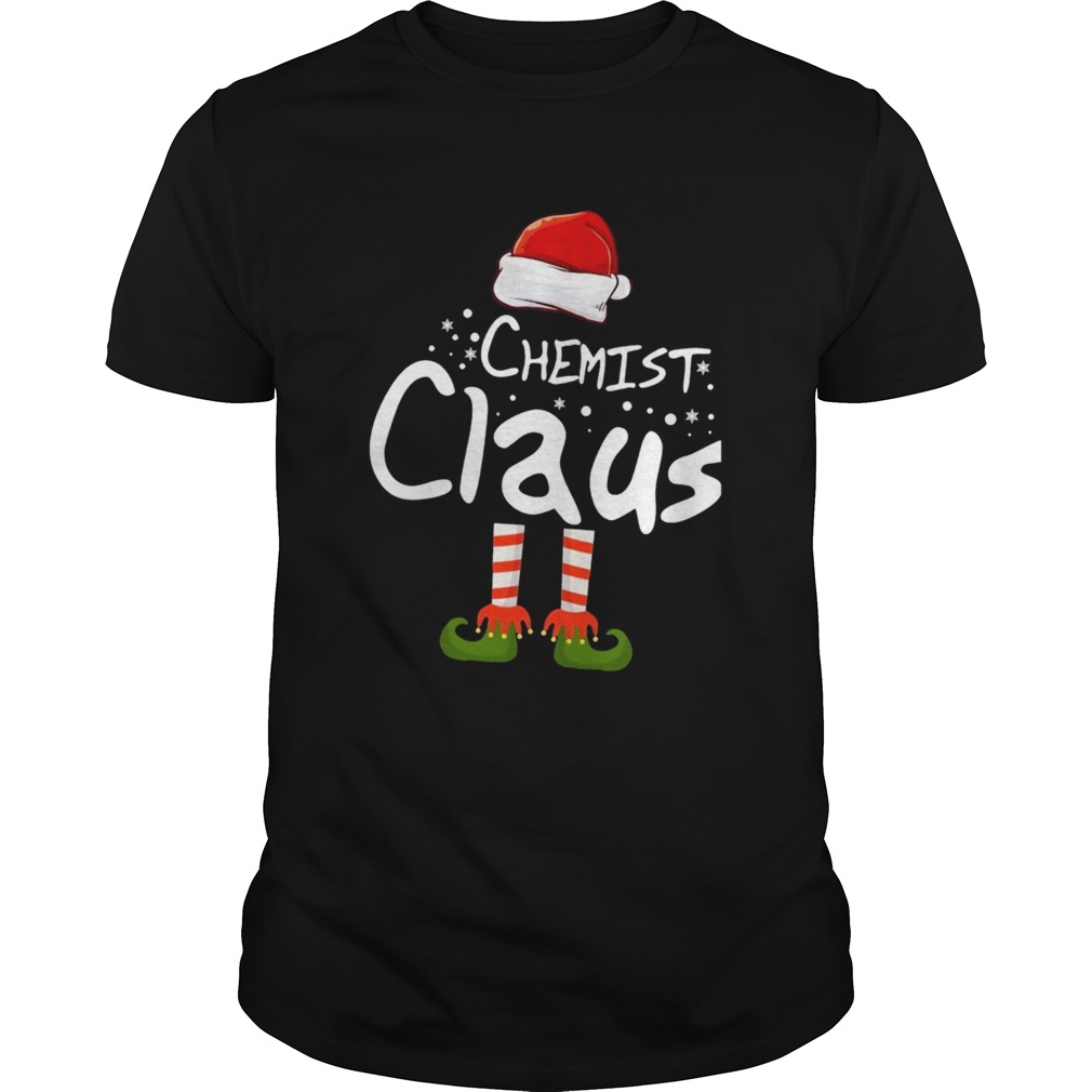 Elf Chemist Claus Christmas shirt