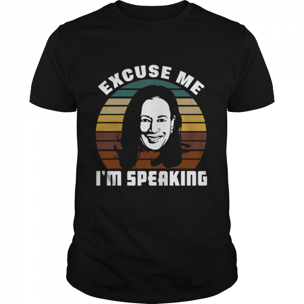 Excuse Me I’m Speaking Vintage Kamala Harris For President 2020 shirt