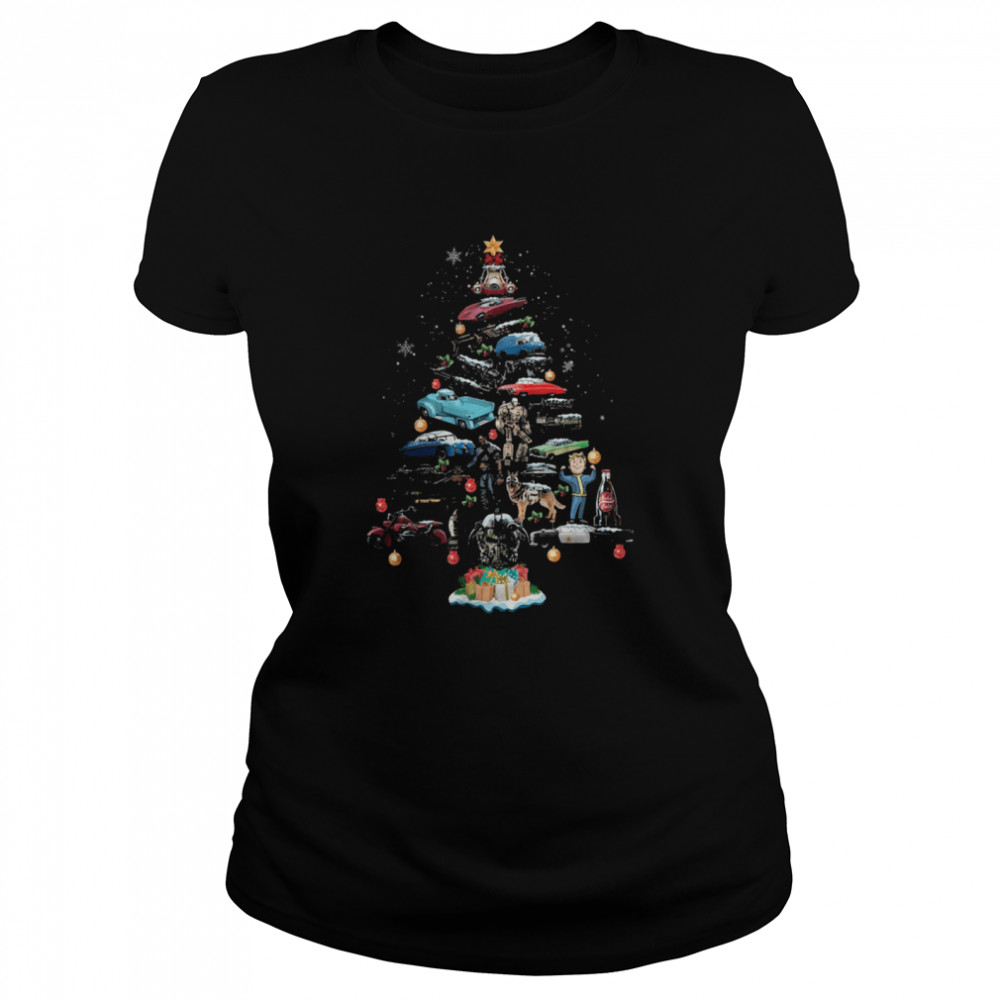 Fallout christmas tree  Classic Women's T-shirt