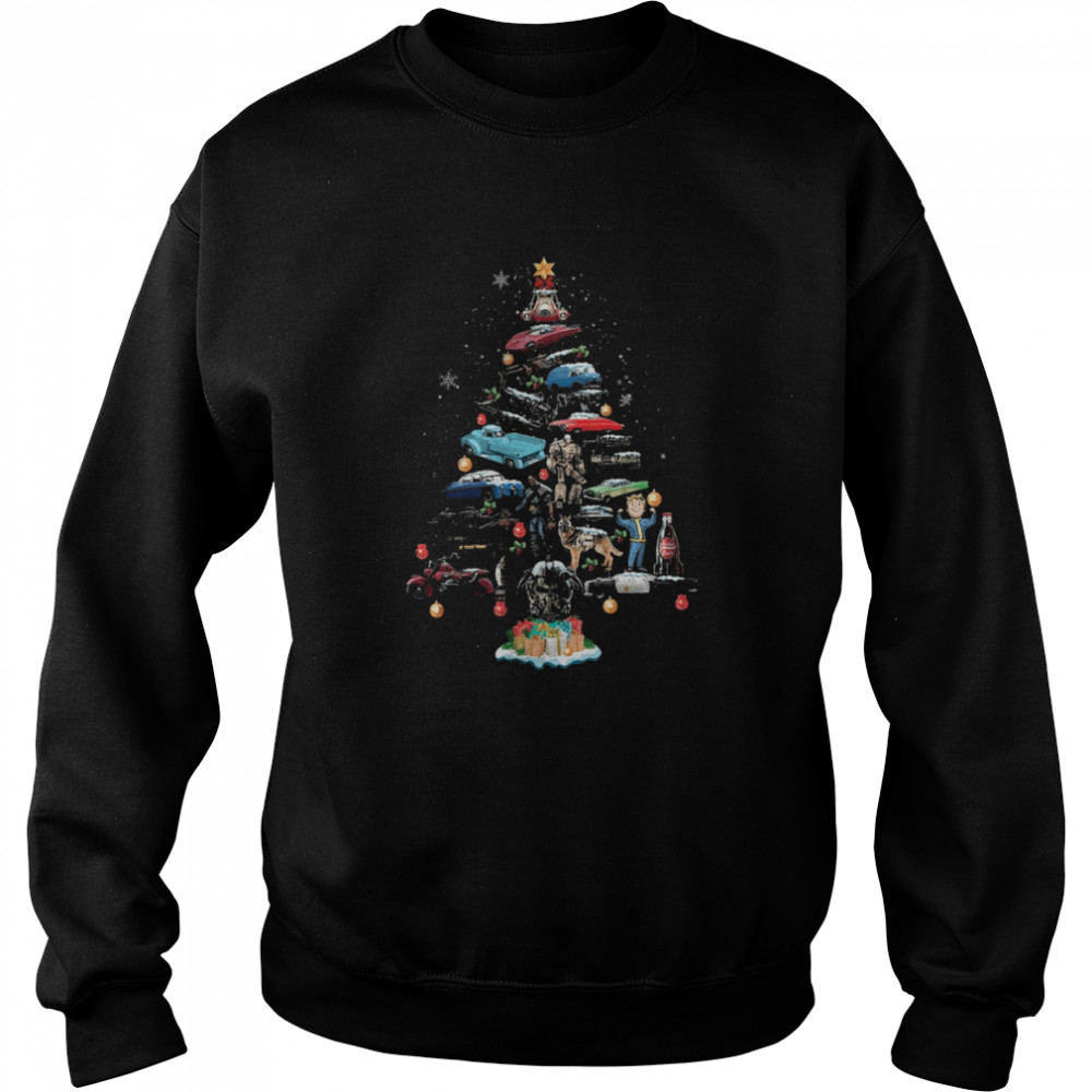 Fallout christmas tree  Unisex Sweatshirt