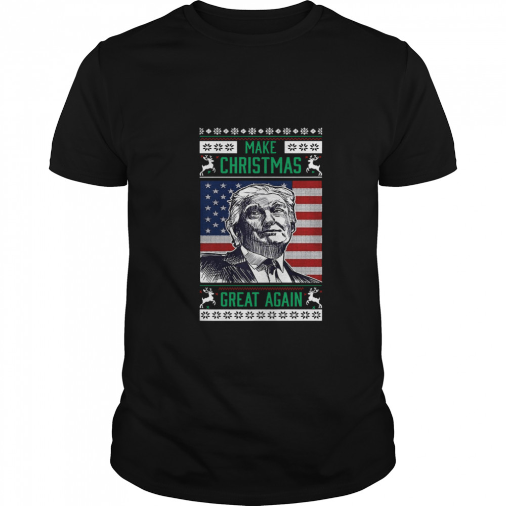 Family Matching Christmas Pajamas Donald Trump Xmas shirt