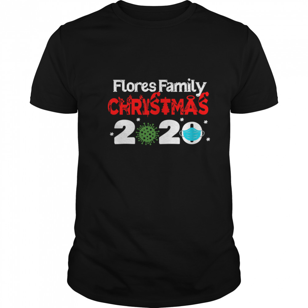 Flores Christmas 2020 Mask Corona Virus shirt